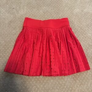 Thrive Red Star Skater Skirt